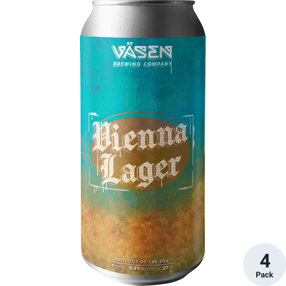 Vasen Brewing Co. Vienna Lager Richmond VA 4 pack 16 oz.