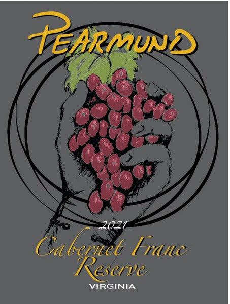 Pearmund Cellars Cabernet Franc Reserve Virginia 2021