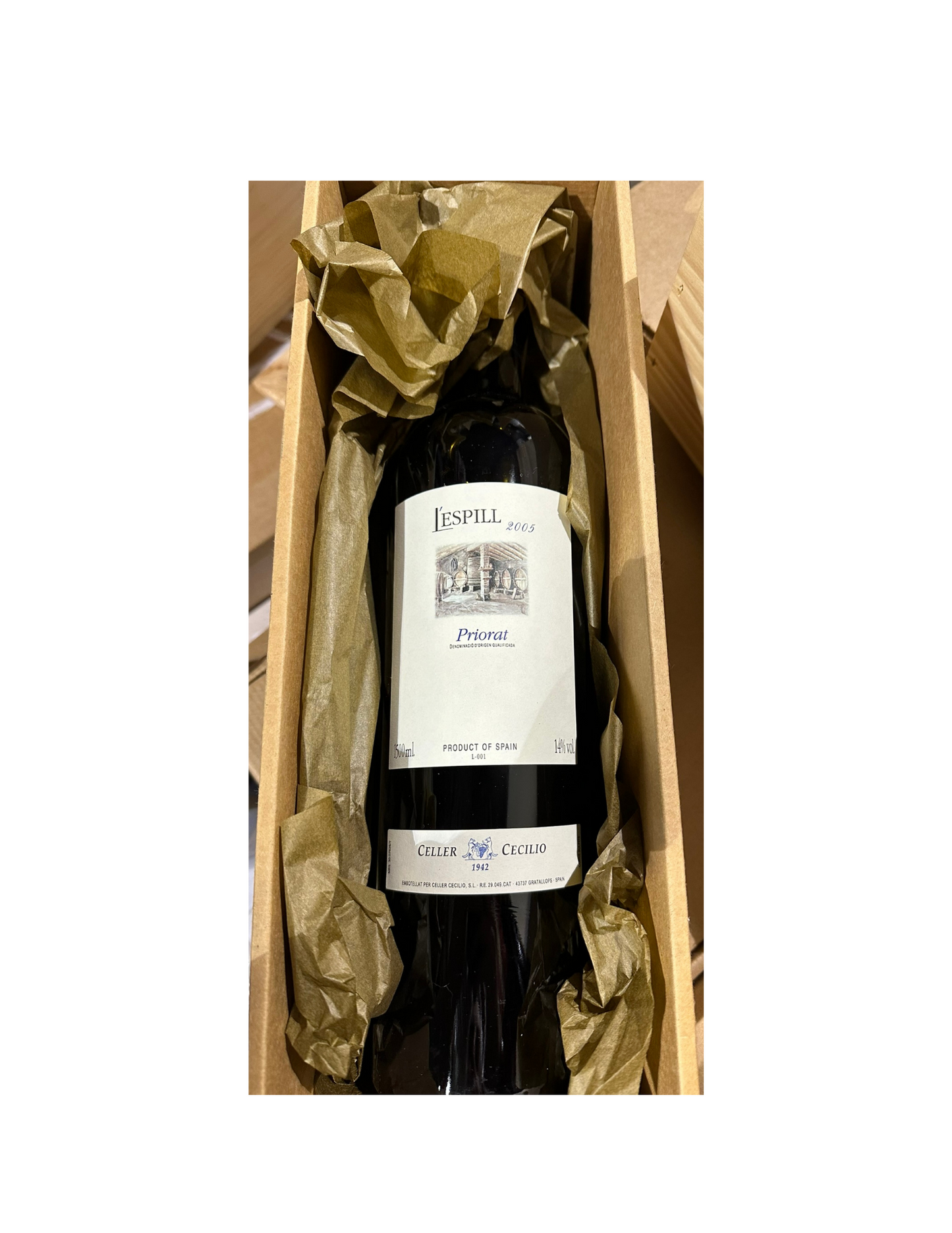 Celler Cecilio, L'Espill Priorat, Spain 2004 1.5 Liter