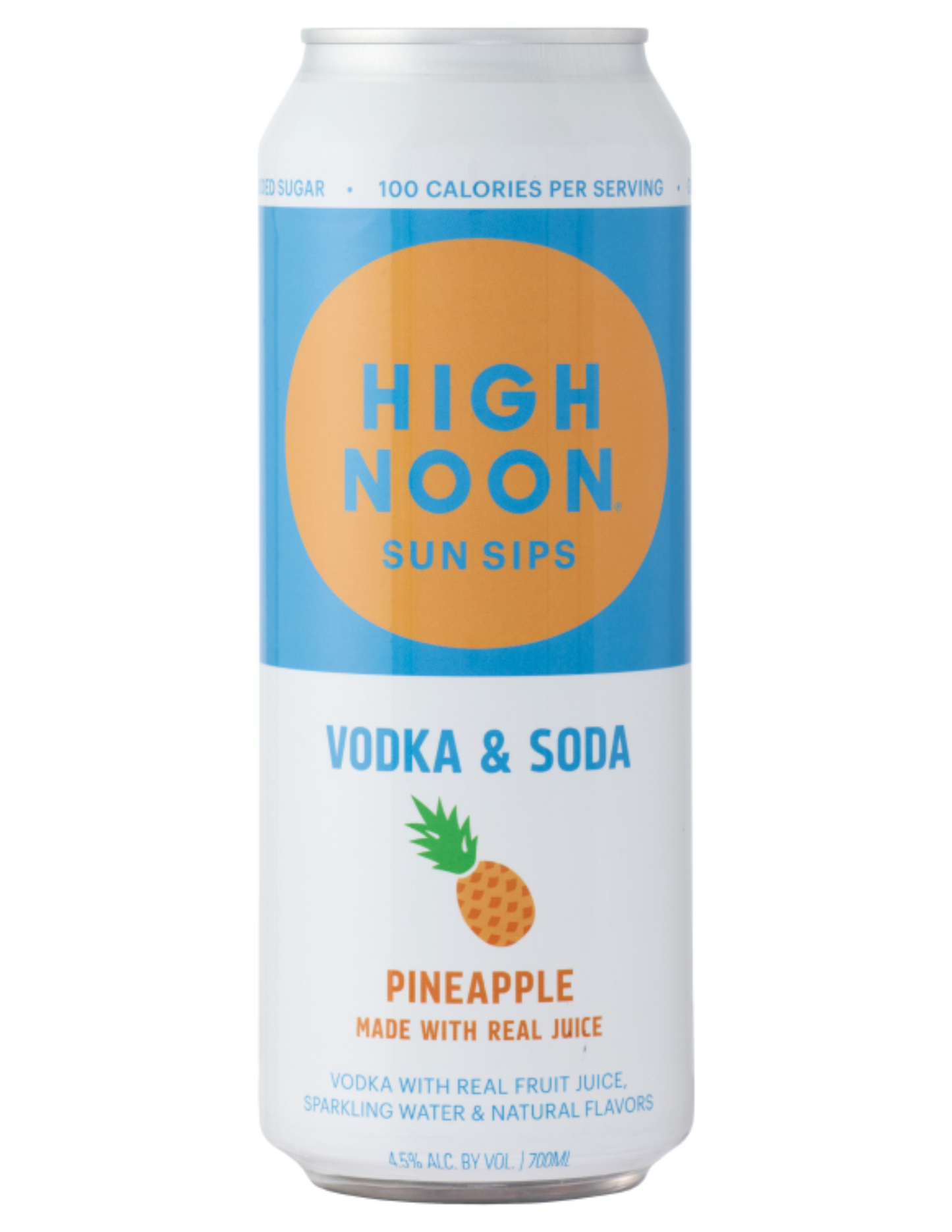 High Noon Pineapple Vodka & Soda 4 pack