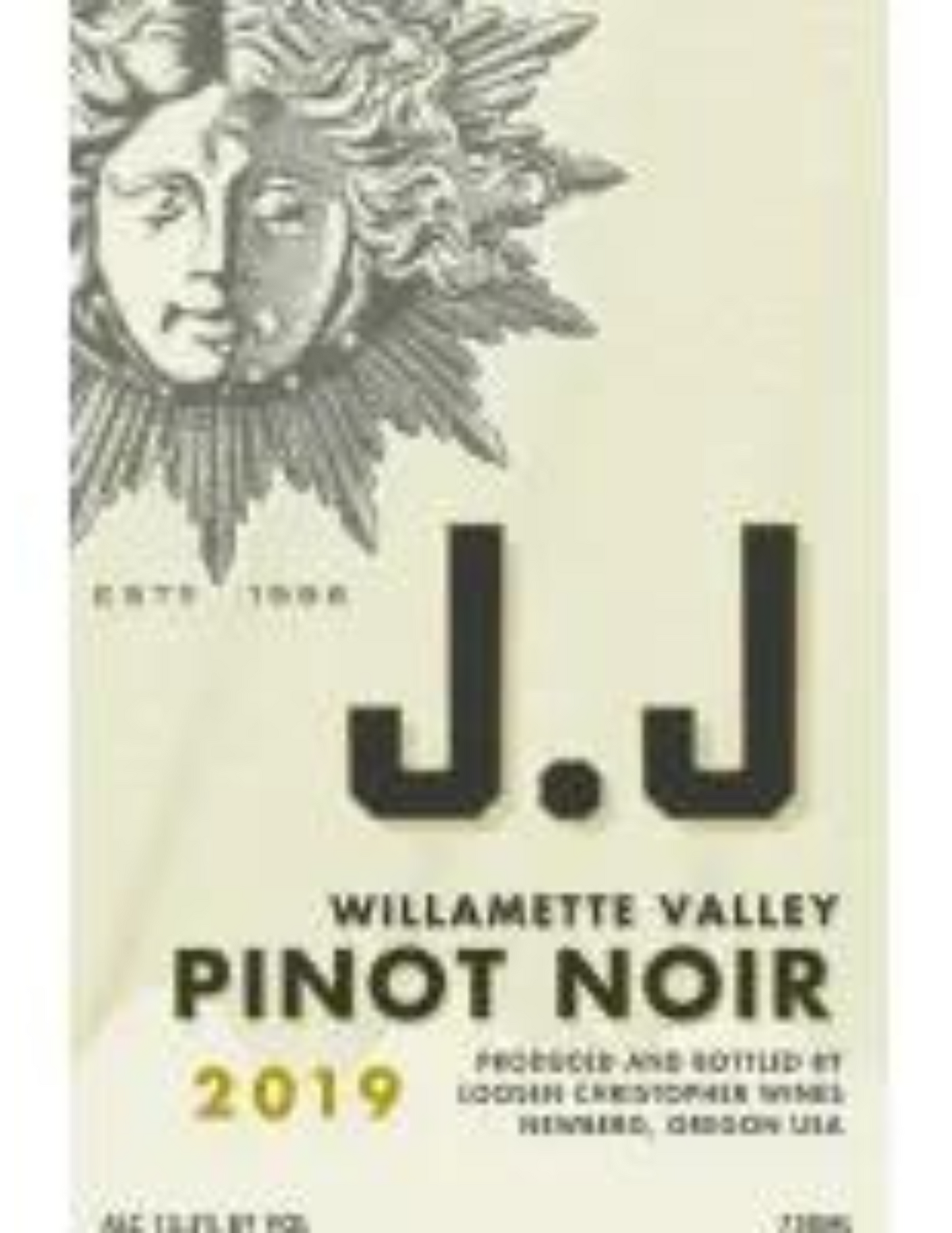 J Christopher Pinot Noir "J.J." Willamette Valley Oregon 2021