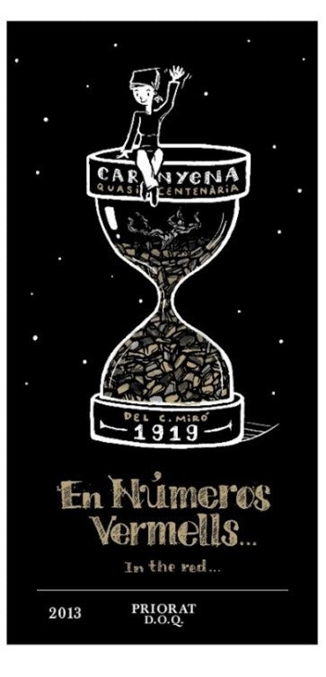 En Numeros Vermells... Carinyena Old Vines Priorat Spain 2016
