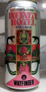 Wayfinder Brewing Infinite Hotel Japanese Lager 4 pack