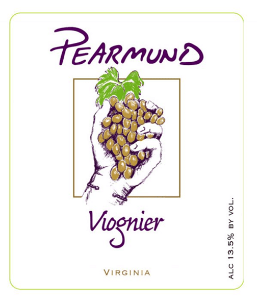 Pearmund Cellars Viognier Shenandoah Valley Virginia 2021