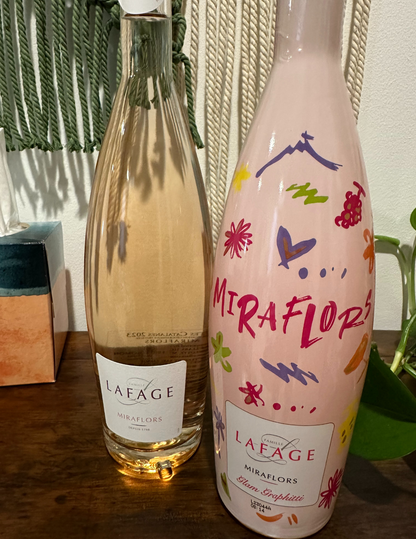 Domaine Lafage Miraflors Glam Graphitti Rose France 2022