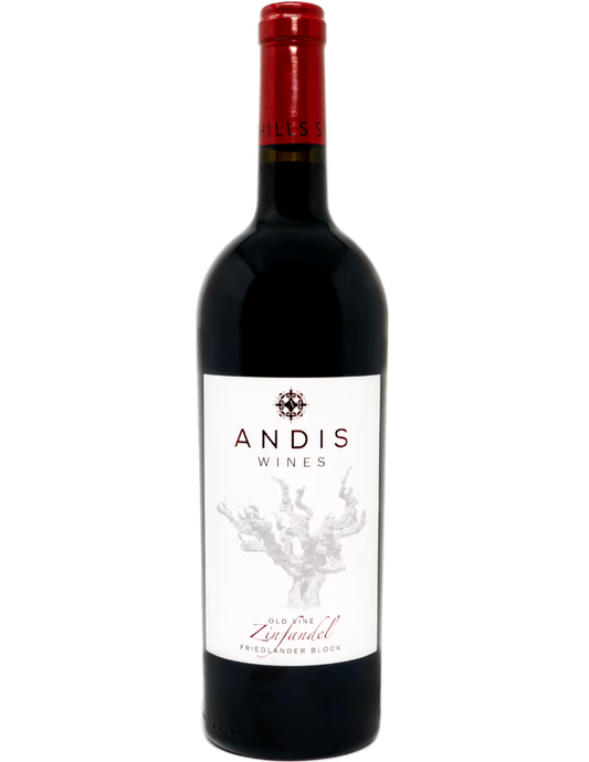 Andis Friedlander Block Reserve Zinfandel Sierra Foothills California 2021