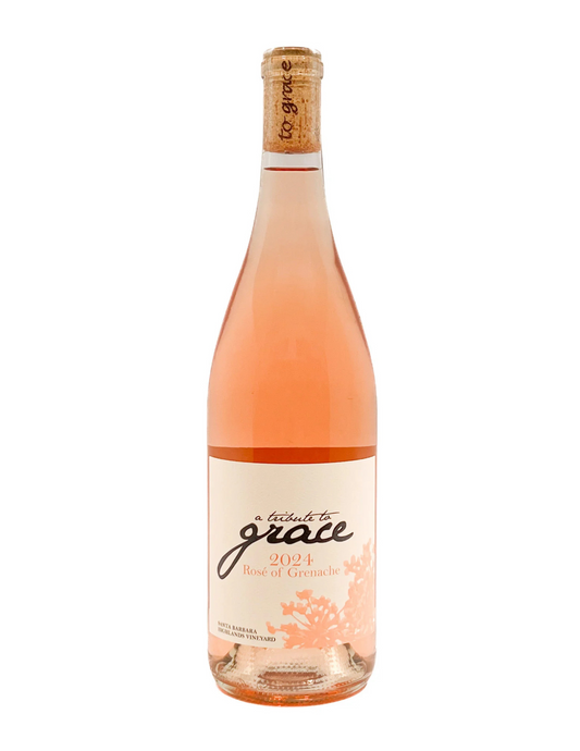 A Tribute to Grace Rose of Grenache Santa Barbara Highlands Vineyard Santa Barbara County California 2024