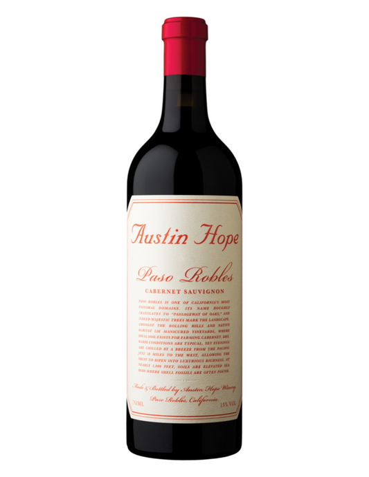 Austin Hope Cabernet Sauvignon Paso Robles California 2021