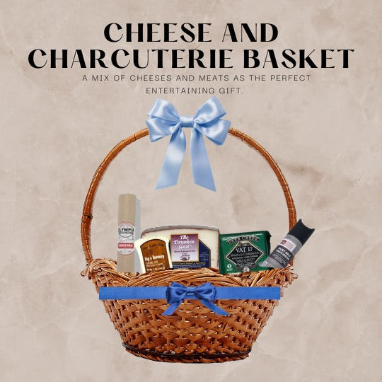 Cheese & Charcuterie Gift Basket