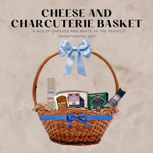 Cheese & Charcuterie Gift Basket