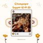 An Annual Champagne Supper  Virtual Food and Wine Tasting Extra Meal for 2 - December 19th