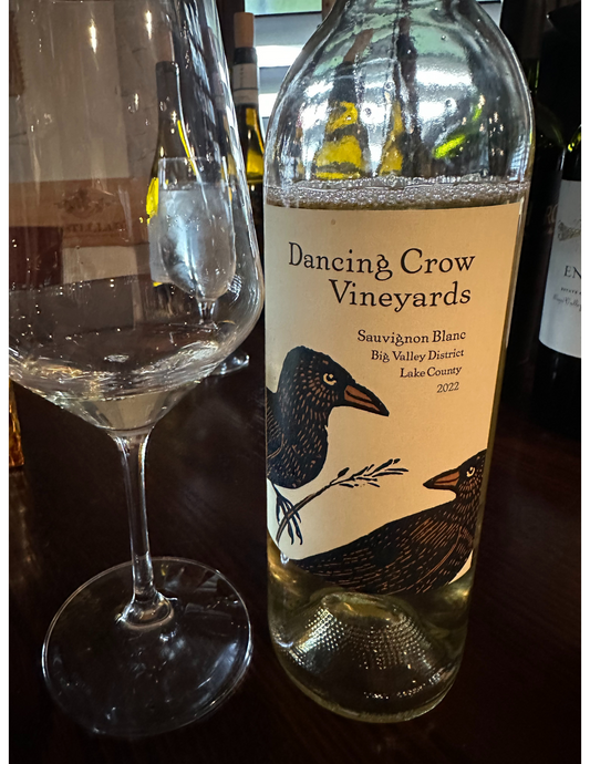 Dancing Crows Sauvignon Blanc Lake County California 2022