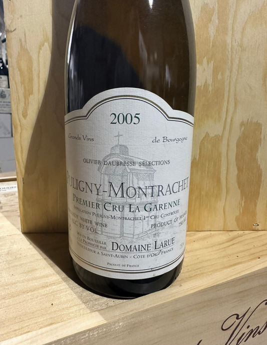 Domaine Larue Puligny Montrachet 1er Cru "Sous Le Puits" Burgundy 2005