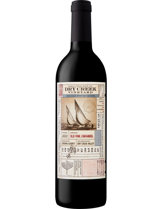 Dry Creek Old Vine Zinfandel Sonoma County California 2021