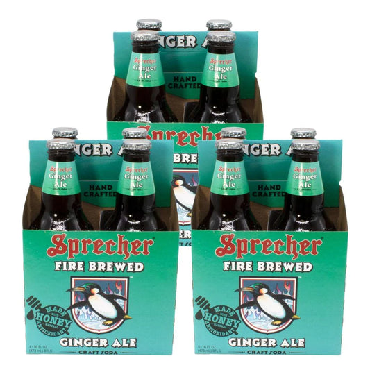 Sprecher Ginger Ale 16oz bottles 4 pack