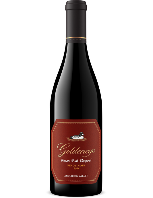 Goldeneye Pinot Noir Gowan Creek Vineyard Anderson Valley California 2020