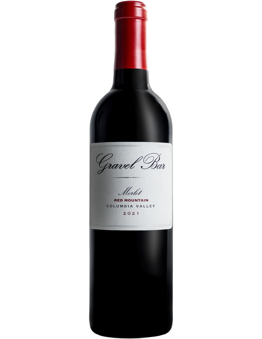 Gravel Bar Winery Merlot Red Mountain Washington 2021