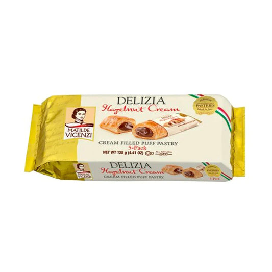 Delizia Cream Hazelnut Pastry Bars 4.41 oz