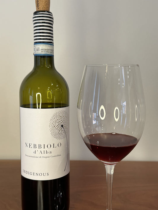 Indigenous Nebbiolo d'Alba Piedmonte Italy 2019