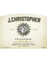 J Christopher Pinot Noir "Volcanique" Dundee Hills Oregon 2019