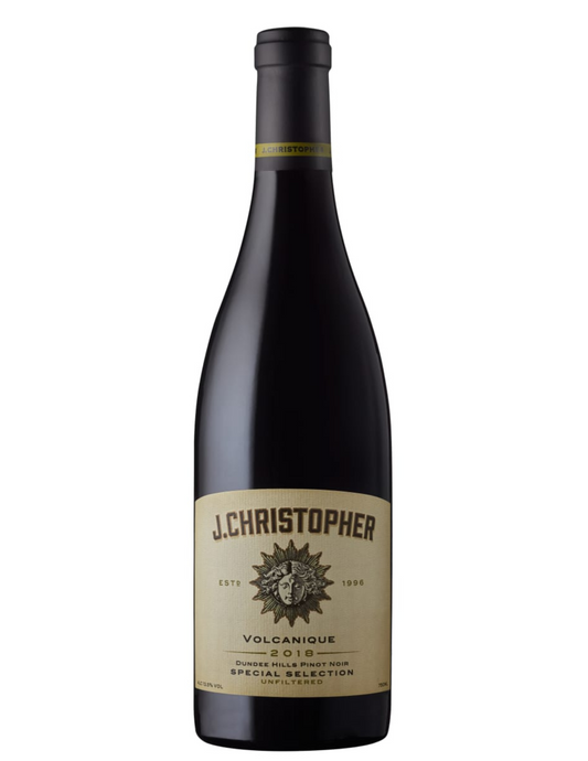 J Christopher Pinot Noir "Volcanique" Dundee Hills Oregon 2019