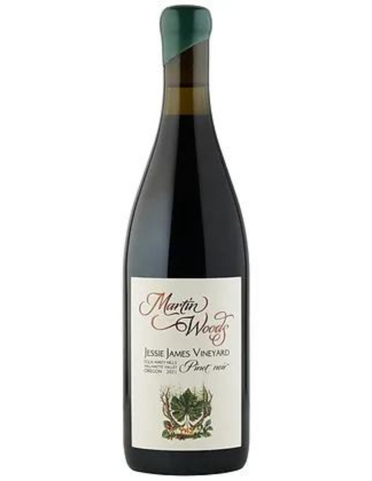 Martin Woods Pinot Noir Jessie James Vineyard Eola Amity Hills Oregon 2021