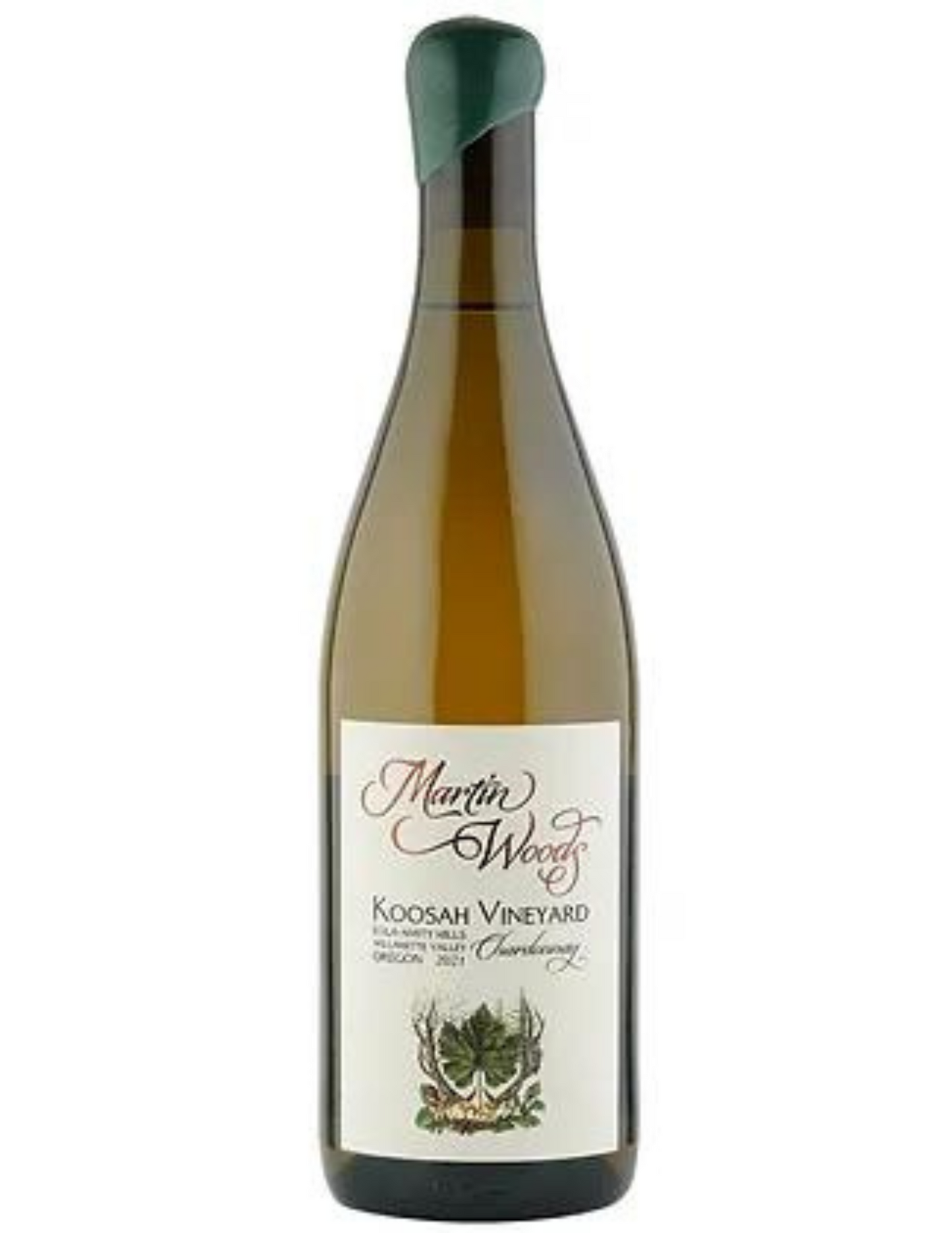 Martin Woods Chardonnay Koosah Vineyard Eola Amity Hills Oregon 2021