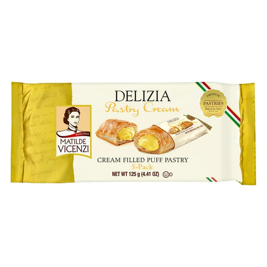 Delizia Cream Puff Pastry Bars 4.41 oz