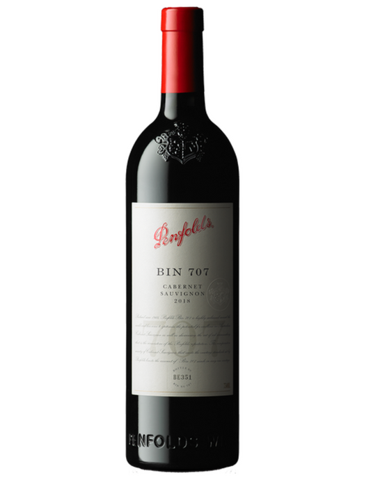 Penfolds Bin 707 Cabernet Barossa Valley Australia 2018