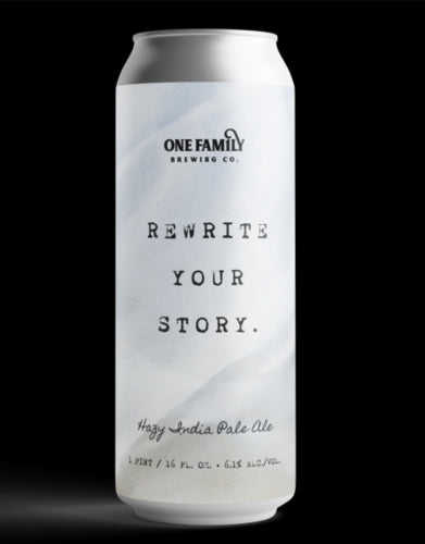 One Family Brewing Rewrite Your Story IPA 4 Pack