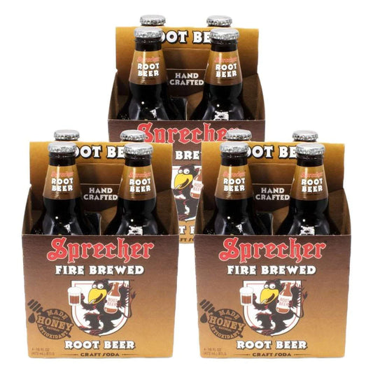 Sprecher Root Beer 16oz bottles 4 pack