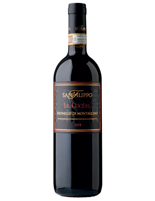 San Filippo "Le Lucere" Brunello di Montalcino Italy 2018