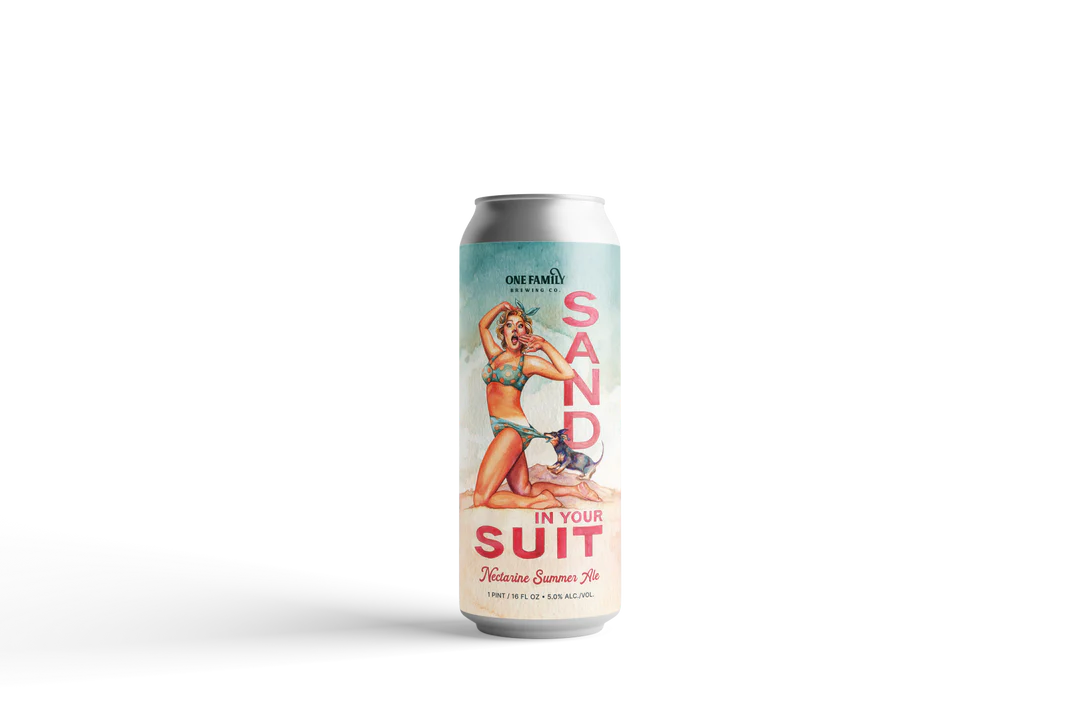 One Family Brewing Sand in Your Suit Nectarine Summer Ale Virginia 4 pack