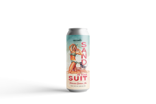 One Family Brewing Sand in Your Suit Nectarine Summer Ale Virginia 4 pack