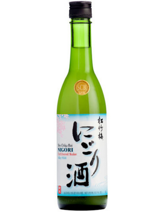 Sho Chiku Bai Junmai Nigori Sake Japan 375 ml