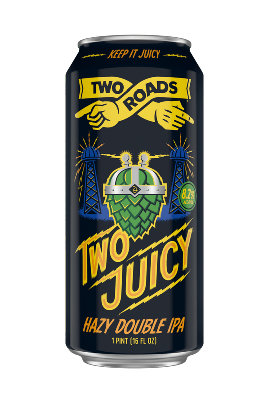 Two Roads Two Juicy IPA 4 pack cans