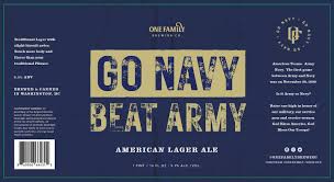 One Family Brewing Army Navy Lager 4 Pack