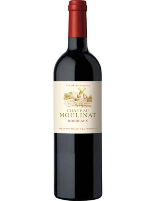 Chateau Moulinat, Bordeaux Rouge AOC Entre deux Mers, France 2020